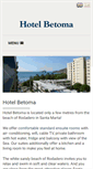 Mobile Screenshot of hotelbetomasantamarta.com